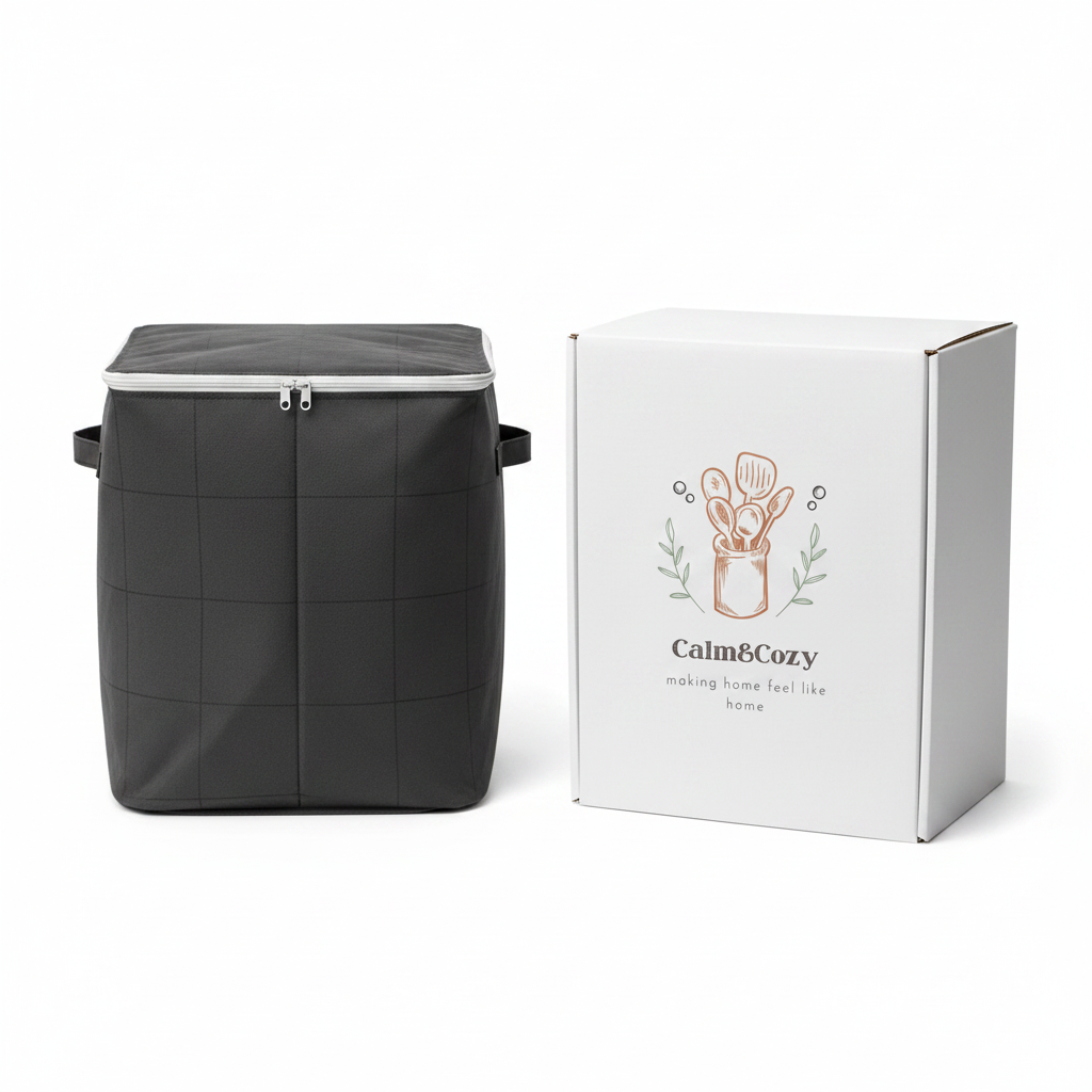 Calm&Cozy Storage Basket - Hero Shot