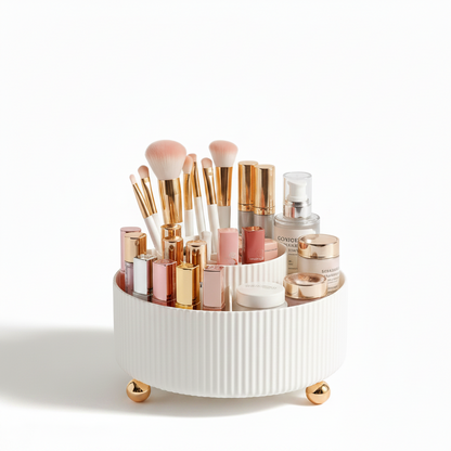 CalmNCozy™ 360° Rotating Makeup Organiser
