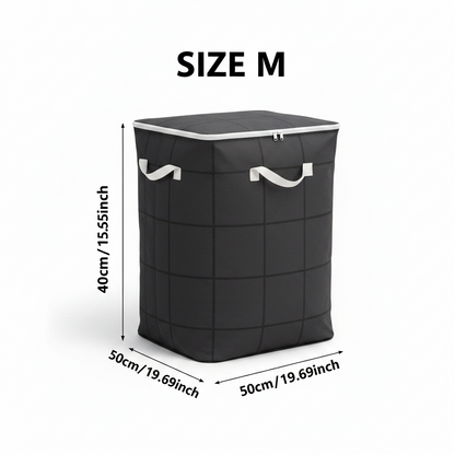 "Calm&Cozy™ FoldAway Closet Storage Basket